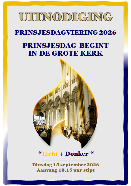 Uitnodiging Prinsjesdagviering 2026