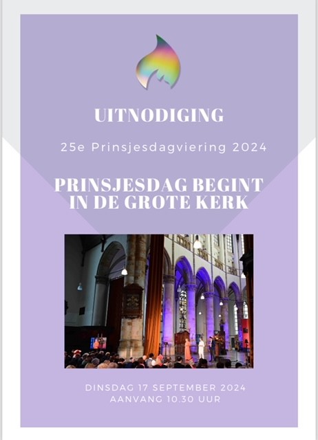 Uitnodiging Prinsjesdagviering 2024